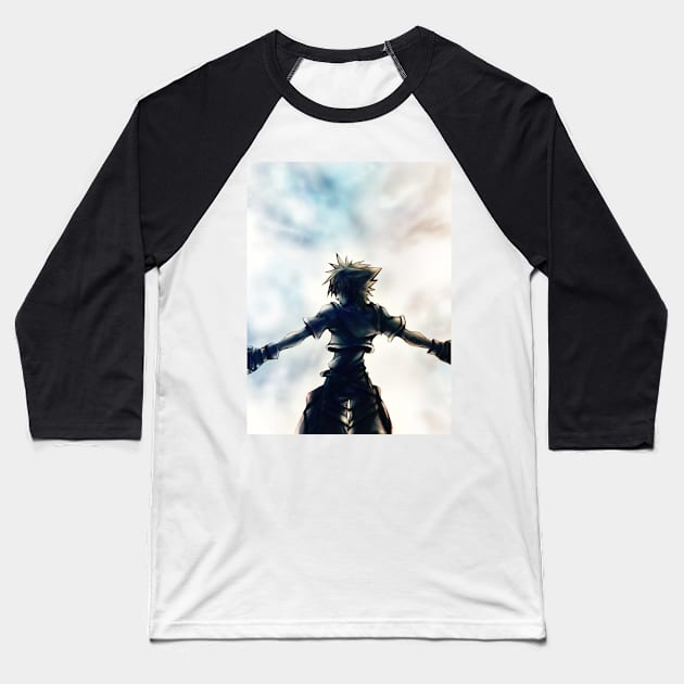 Sora - Dive to the heart Baseball T-Shirt by mcashe_art